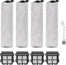 Brush Rollers and Filters Replacement 4 HEPA Filters & 4 Brush Rollers