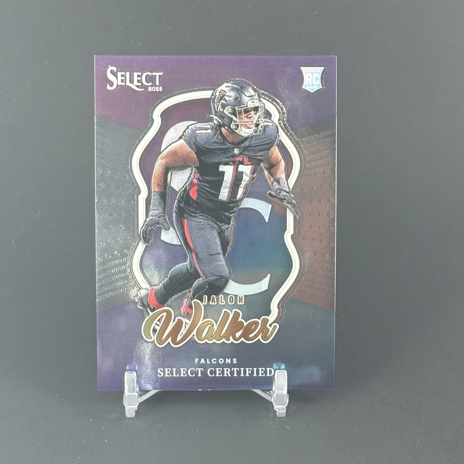 2025 Panini Select #9 Jalon Walker Select Certified Rookies