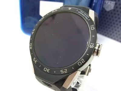 TAG Heuer Connected SAR6A80 45 mm Men's Digital Smart Watch Rubber Band