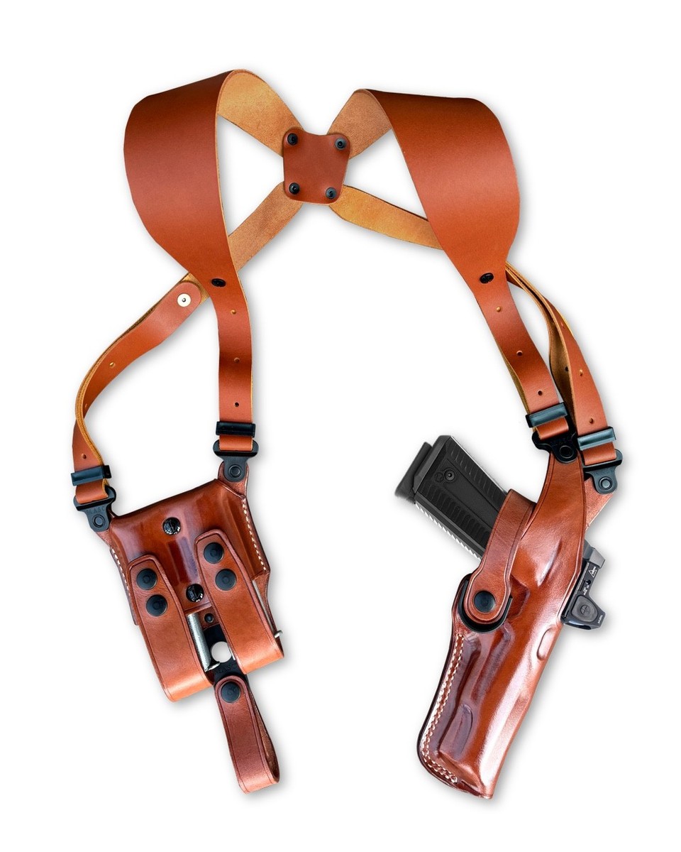 Optic Ready Vertical Shoulder Holster For Beretta 92FS Vertec 9mm