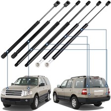 For 1997-2002 Ford Expedition Qty 6 Hood Window Tailgate Lift Shock Supports