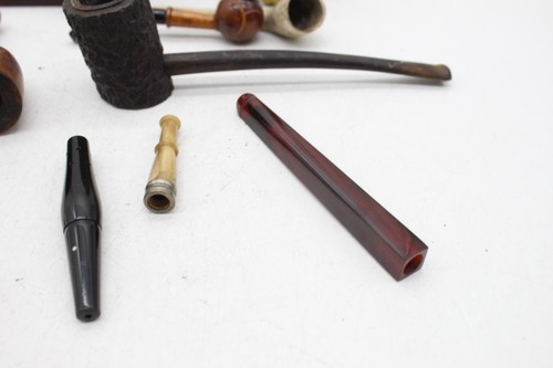 F x14 Mixed Vintage Collection Of Smoking Pipes Inc Dr Plump & Accessories - Picture 5 of 23