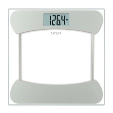 Taylor Digital Glass Bathroom Scale, LED Display, 400 lb Capacity