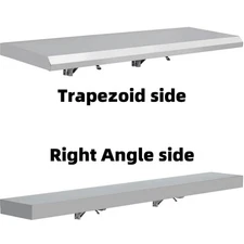 Food Truck Shelf Stainless Steel Foldable Concession Shelf Down Folding Serving