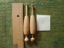 2 Klöppel, Holzklöppel, Hülsenklöppel, klöppeln, Lot 5