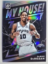 2019-2020 Donruss Optic DeMar DeRozan Silver Prizm Holo My House! Spurs #3 ✨️⚪️