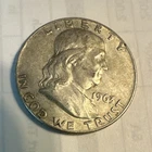 New Listing1963 Franklin Half Dollar Silver Circulated Business Strike US Coin