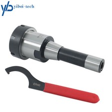 High Precision ER40 Collet Chuck With R8 Shank For Milling Machine + Spanner