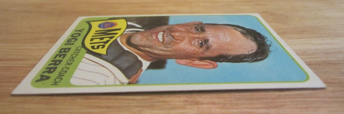 Yogi Berra 1965 Topps #470 Trading Card MLB Baseball New York Mets - Picture 4 of 9
