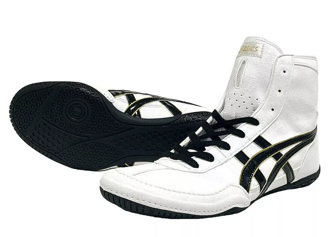Made to order ASICS Wrestling Shoes 2023 1083A001 EX EO TWR900 White x Black