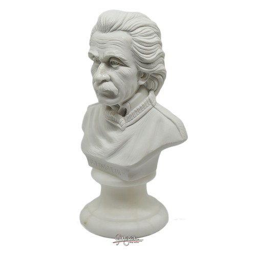 Statue: Busto di Albert Einstein - Bust of Albert Einstein (Made in Italy) - Foto 2 di 3