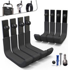 8 Pack Garage Storage Hooks, Ladder Hangers, Steel Wall Mount Hooks, Utility Hoo