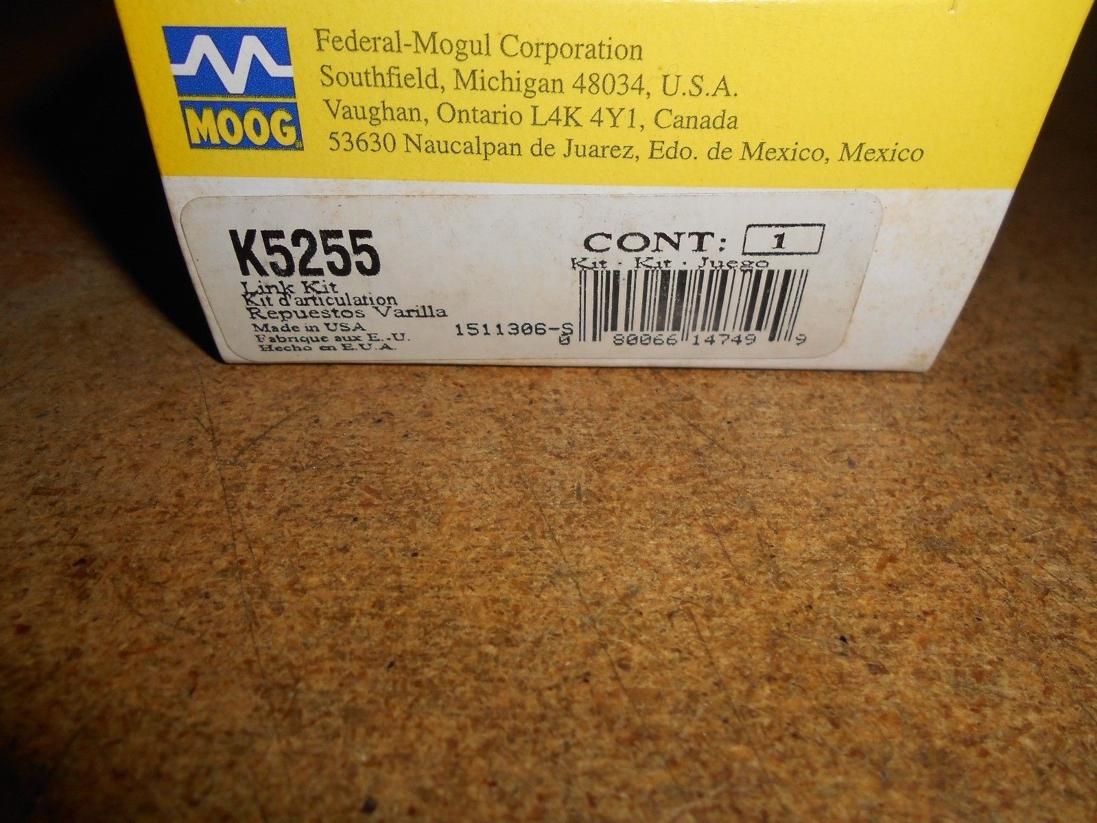 BRAND NEW MOOG STABILIZER BAR LINK KIT K5255 (BARB9988 DS362) eBay