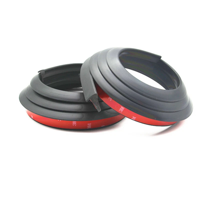 2X Protector de moldura de cejas de rueda de extensión antiarañazos para guardabarros de coche automático Foto 4 de 4