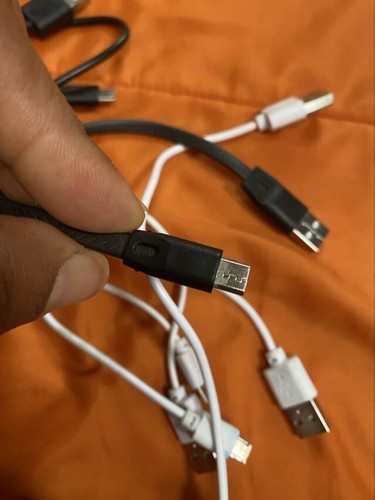 Lot Of 9 - Micro USB Charging & Data Cable Cords For Samsung Android HTC LG - Picture 3 of 5