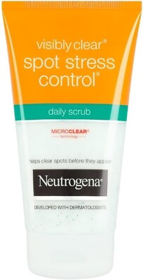 NEUTROGENA VISIBLY CLEAR SPOT STRESS CONTROL DAILY SCRUB 150ML