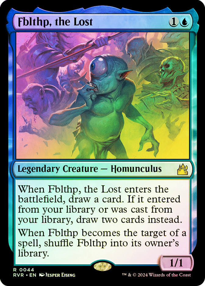 MTG FOIL Fblthp, the Lost - Ravnica Remastered #044 | eBay