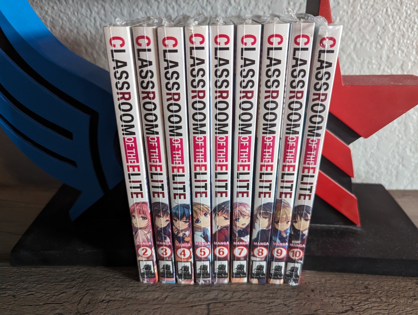 Classroom of the Elite Vol 2-10 English Manga Set - New Yuyu Ichino Comedy