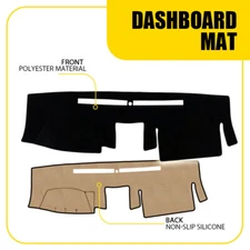 Fits 2007-2020 FRONTIER NISSAN DASH COVER MAT DASHBOARD PAD /BLACK USA