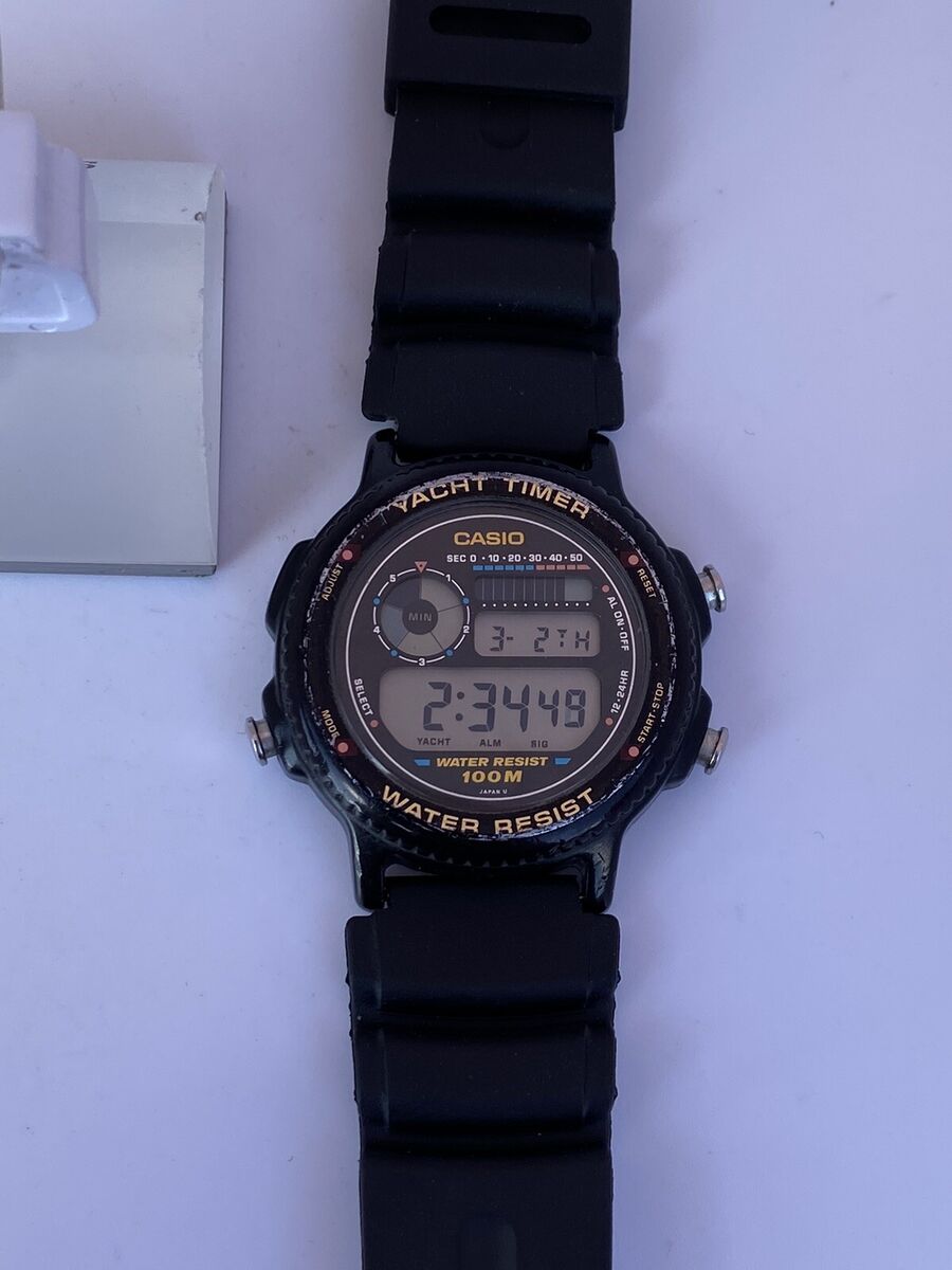 Xtra RARE Casio Wrist Watch TRW-30 Module 932 Vintage Yacht Xtra RARE Casio Wrist Watch TRW-30 Module 932 Vintage Yacht