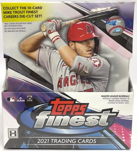 2021 Topps Finest Baseball Factory Sealed Hobby Box