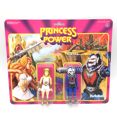 SDCC 2018 Exclusive Super7 ReAction Figures Princess of Power SHE