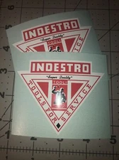 Indestro Tools For Service Box Display Decals Reproduction 3 5/8” Set Of 2