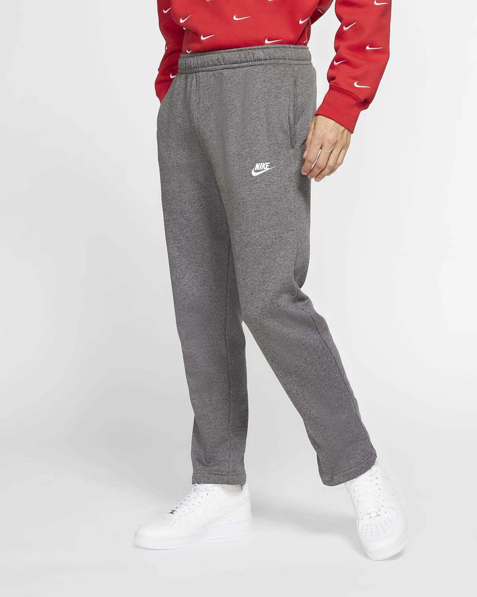 Nike club clearance fleece pants grey