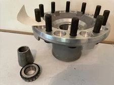 GENUINE CONMET STEER AXLE ALUMINUM ABS HUB 10 STUD 10020307 NEW OEM