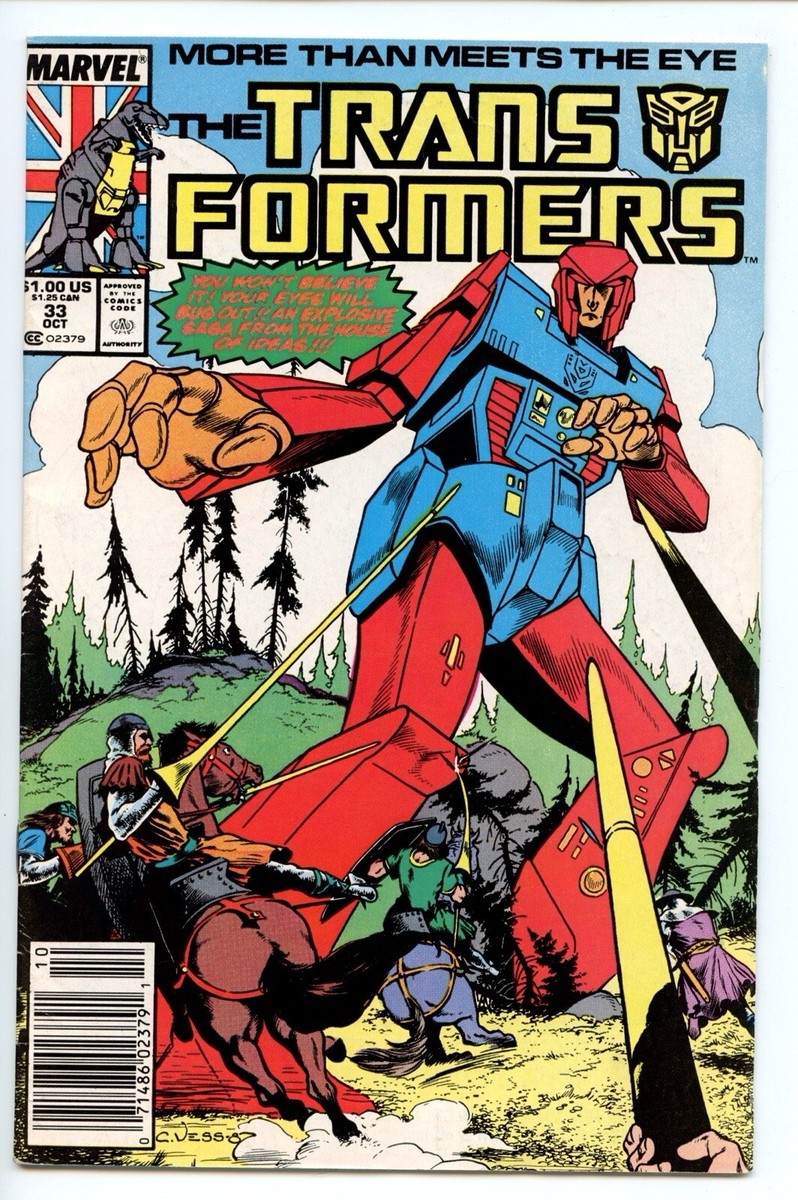 Transformers #33 (Marvel) VF/NM | eBay