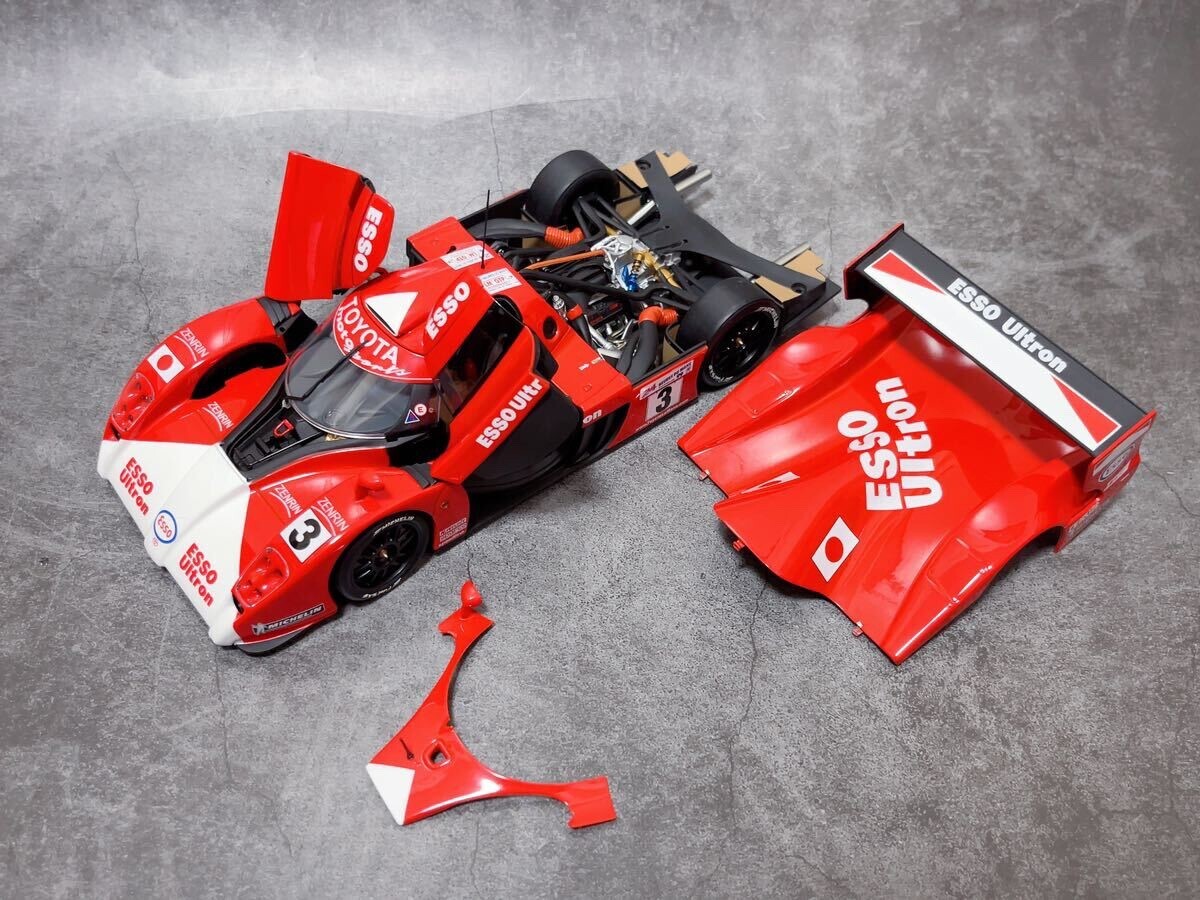 1/18 AUTOart トヨタ TS020 GT1 ル・マン24H 1999 Toyota Gt1 Ts020 24h Le Mans #3 ESSO Ultron Diecast Car