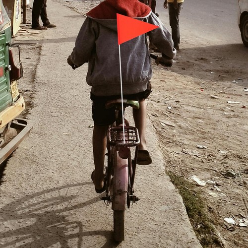 6 Pcs Reflective Pennant Flags Safety Warning Child Bike Bicycles for - Picture 11 of 12