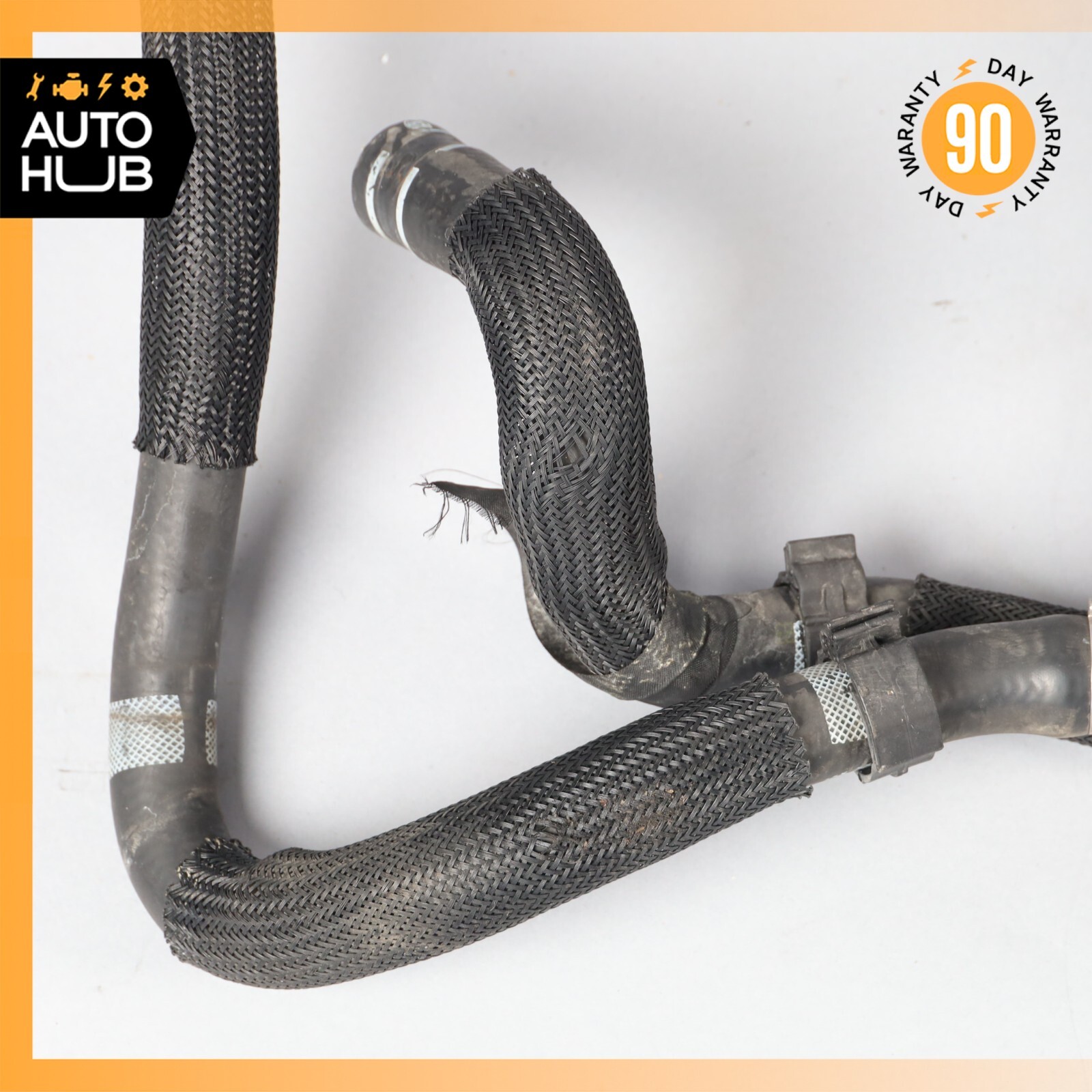 14-17 Maserati Quattroporte Ghibli Engine Radiator Cooling Hose Pipe Set OEM 69k