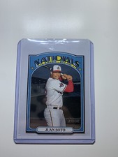 2021 Topps Heritage Juan Soto 1972 Mini Die Cut SP Black Border #72DC-21