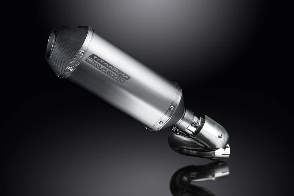 Aprilia Tuono V4 1100RR 2015-2016 Slip On 10" X-Oval Titanio Escape Silenciador Ki Foto 4 de 4