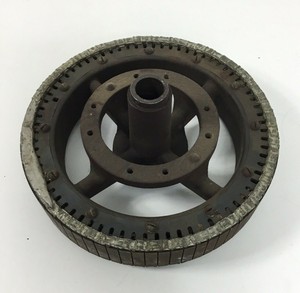 Antique Emerson Electric Ceiling Fan 52 Ornamental Fern Leaf