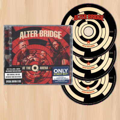 +LAMINATE---- ALTER BRIDGE Live at the O2 Arena + Rarities BEST BUY CD 0124