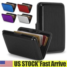Men Women RFID Blocking Credit Card Holder Pocket Purse Case Security Wallet US