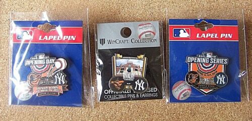 2019 Baltimore Orioles vs New York Yankees Oriole Park Camden Yards pins - Picture 2 of 5