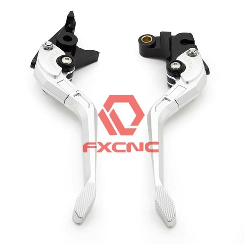 FXCNC CNC 5D Aniti-Foldable Brake Clutch Lever For BMW G310R C650GT TIGER 800 XC - Picture 2 of 11