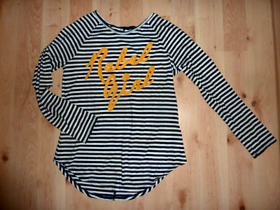  OLD NAVY   Langarmshirt   Rebell Girl   Gr.158/164 (14Jahre)   neuwertig  