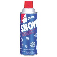  12 - 13 Oz Christmas Tree Branch Wreath Indoor Snow Spray Flocking 499-0506