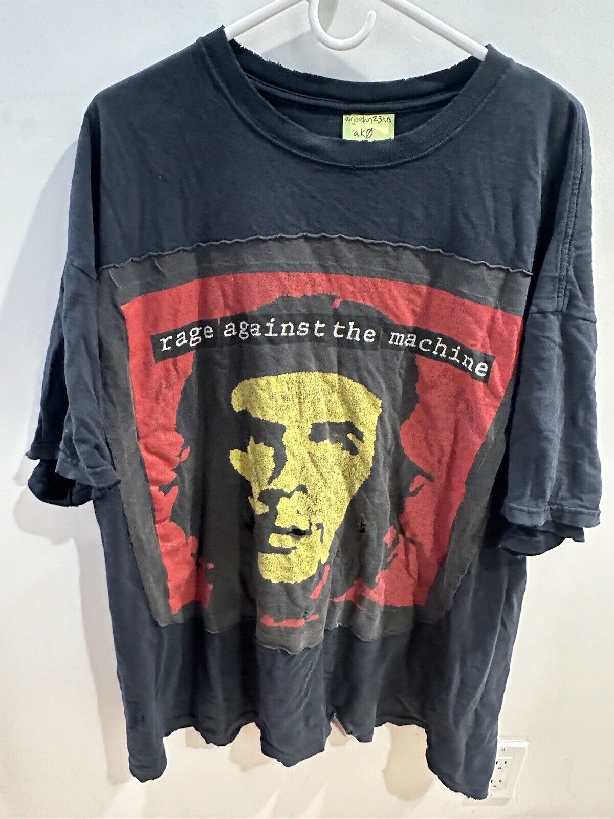 Vintage 1997 Rage Against the Machine Che Guevara T-Shirt BOMBTRACK travis scott