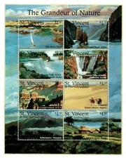 St. Vincent 1995 - Grandeur of Nature - Sheet of 8 Stamps - Scott #2229 - MNH