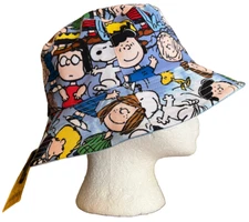 Peter Grimm Peanuts Bucket Hat - Reversible