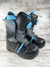 Youth Burton Zipline Black/Blue Snowboard Boo...