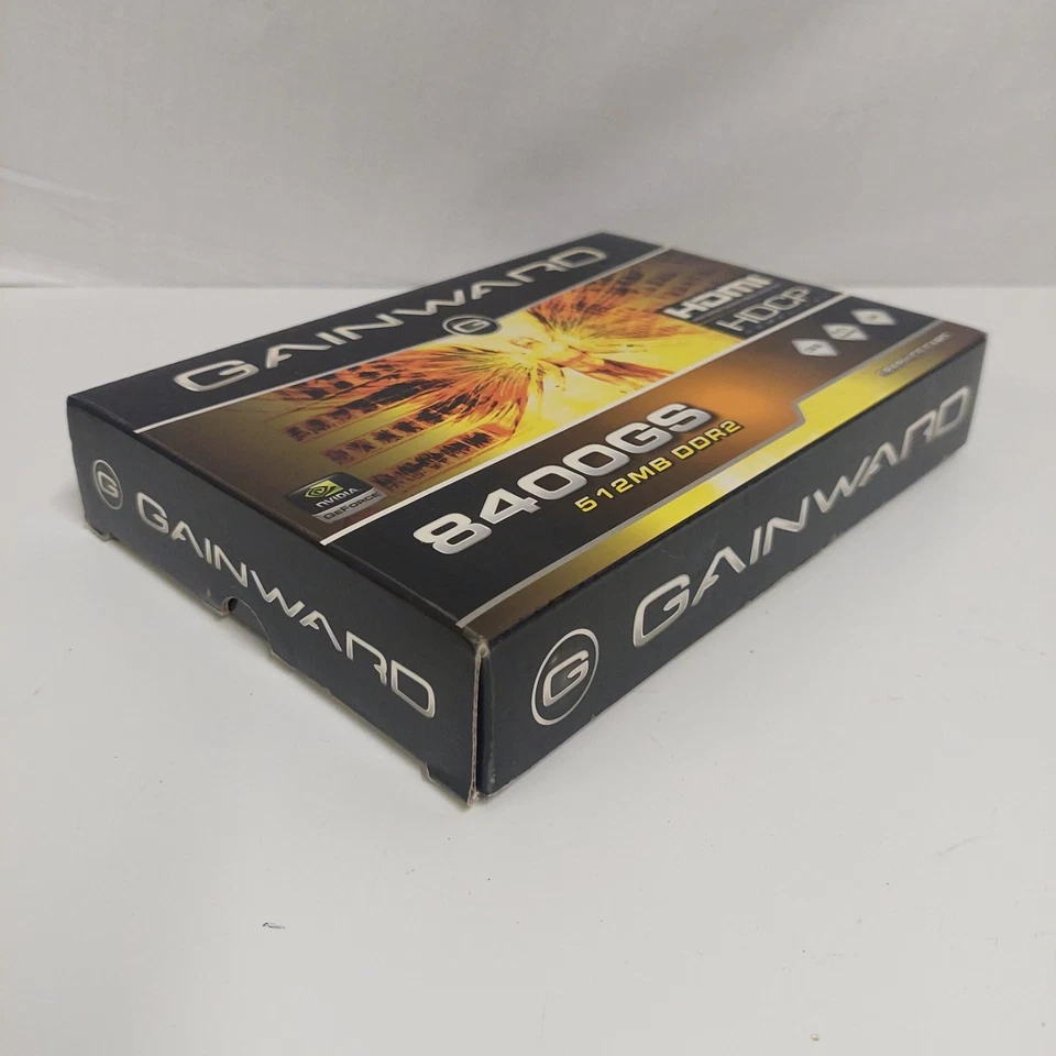 GAINWARD GeForce 8400GS 512MB DDR2 PCI -E Graphics Card 2008 - Image 4 of 4