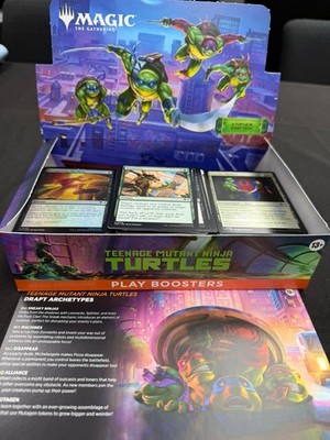 MTG Teenage Mutant Ninja Turtles Play Box bulk: Commons, Uncommons, Lands,  Foils