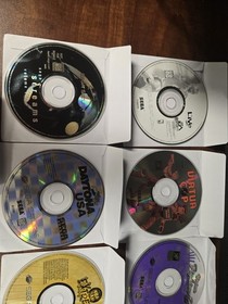 Sega Saturn Console With 13 Games. Upgraded PSU. 2 Controllers With AV Cables. 