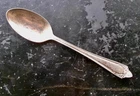 American Art Deco DORIC Sterling Silver Teaspoon Manchester Silver Co 5.75" 15g